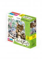 MIMI Puzzles Фигурный деревянный пазл CHECKMATE арт.8420 (мрц 555 руб) /36
