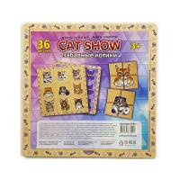 Двухслойный пазл-сортер CAT SHOW Забавные котики