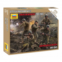 Сборная модель "Американская пехота 1941-1945"
