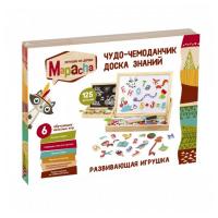 Двухсторонняя доска для рисования Чудо-чемоданчик Доска знаний