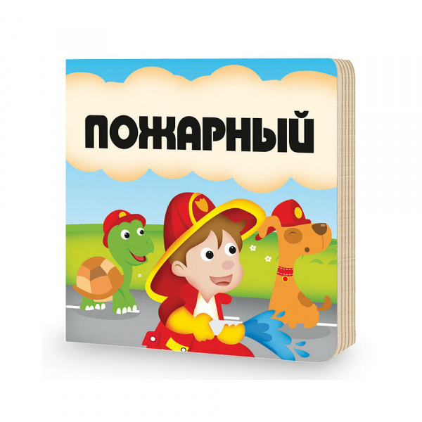 Пазл гигантский 3D Пожарный, 12 дет.