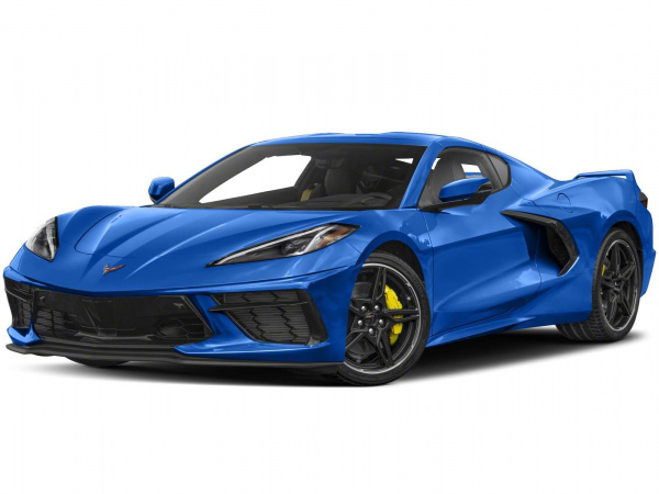 Модель Corvette 2021 1:36 (синяя)