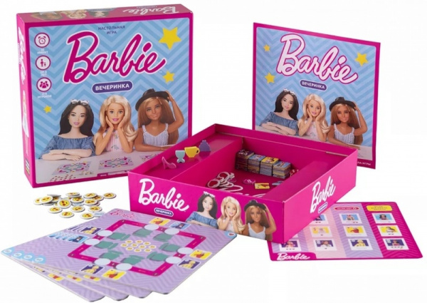 Настольная игра Barbie. Вечеринка