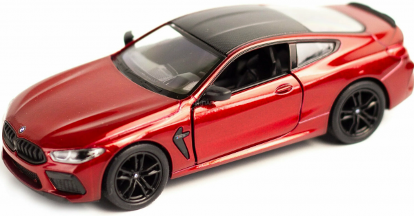 Модель BMW M8 Competition Coupe 1:38 (красная)