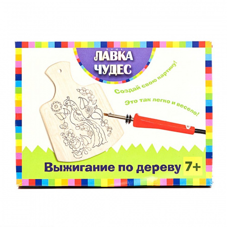 Набор для выжигания Гжель, Лавка Чудес