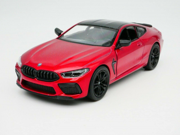 Модель BMW M8 Competition Coupe 1:38 (красная)