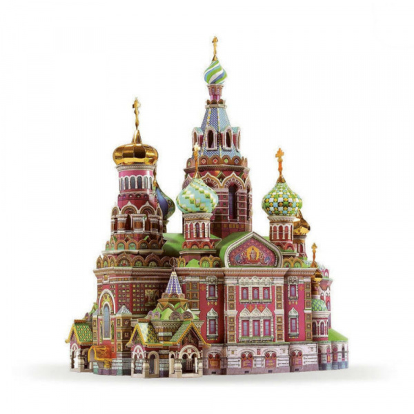Сборная модель Спас на Крови